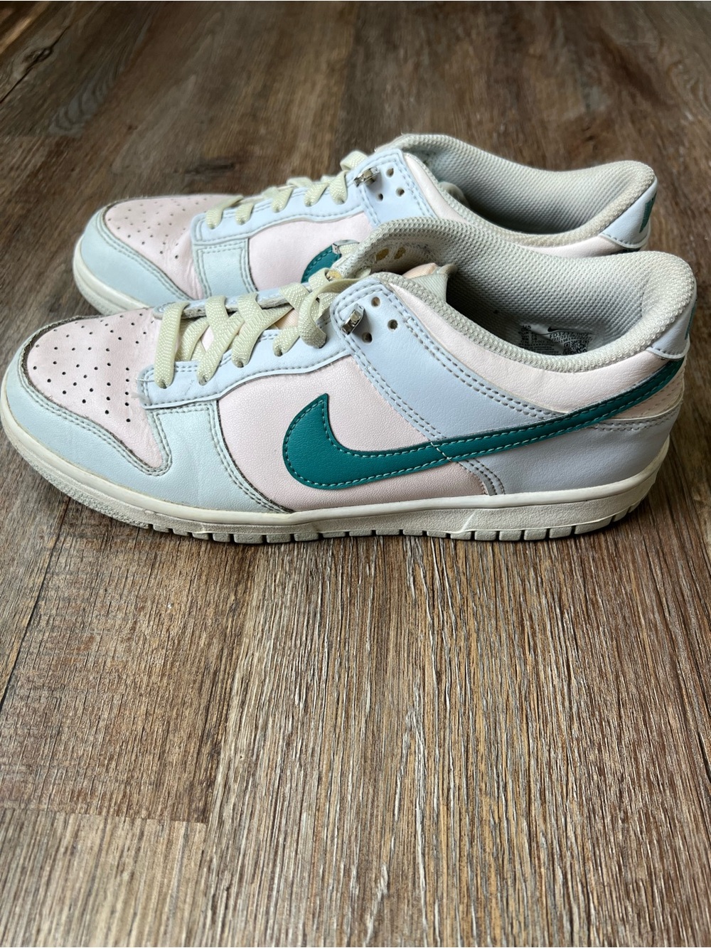 Nike Dunk Low GS Mineral Teal Pearl Pink Shoes 7Y Women’s 8.5 FD1232-002